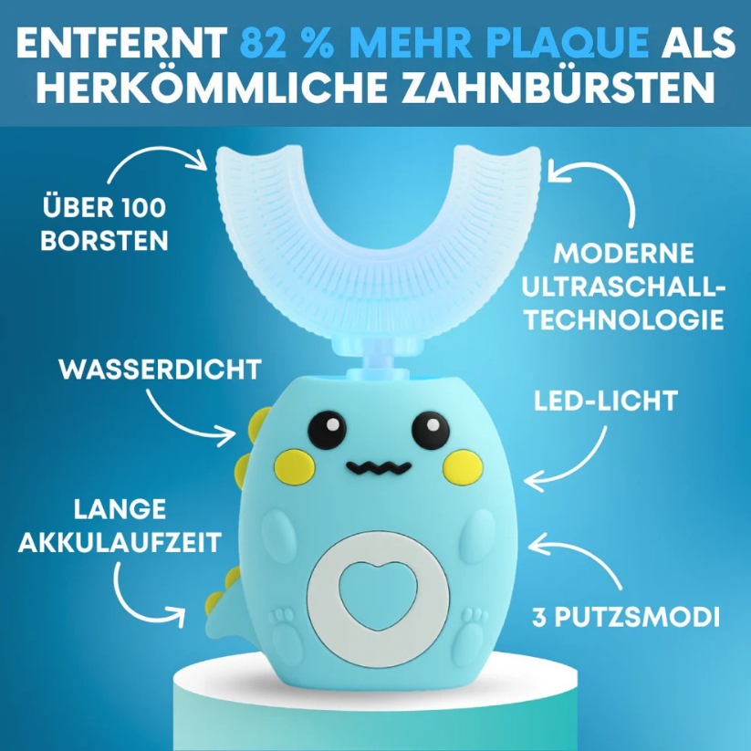 DinoBrush™ 360° Ultraschall-Zahnbürste